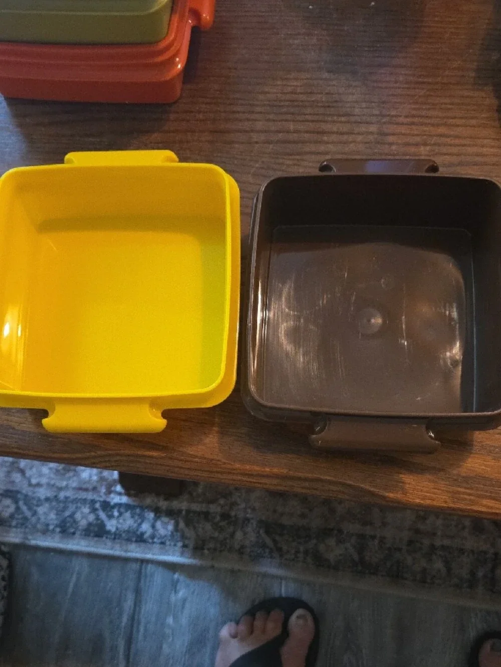 Tupperware set vintage